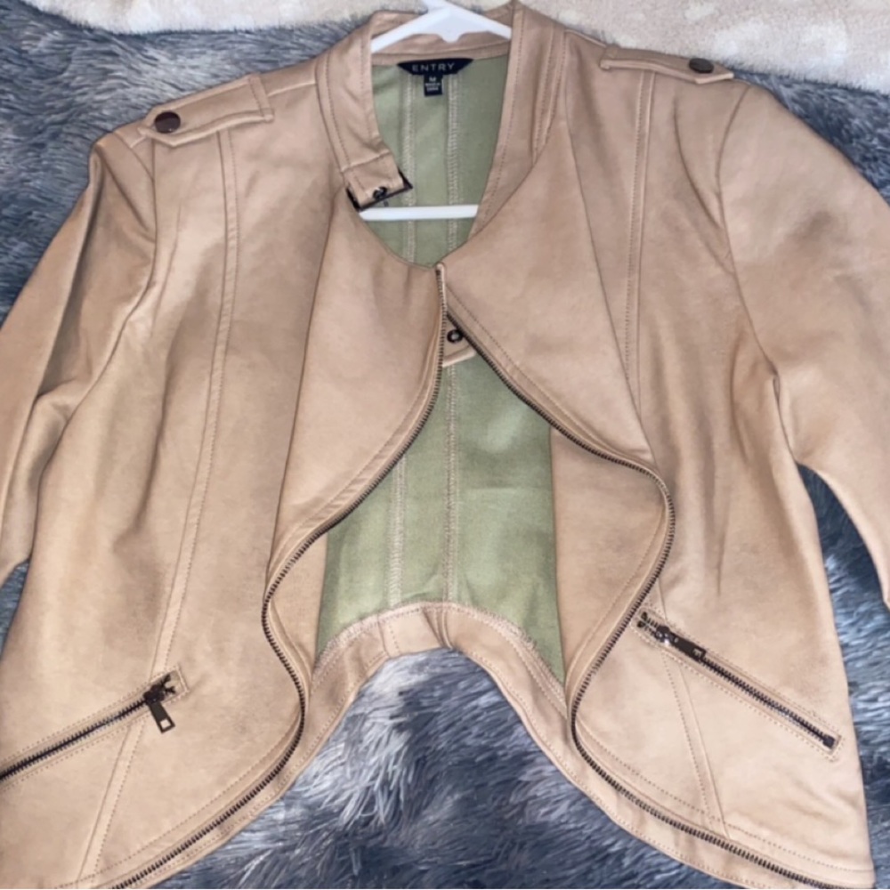 Leather jacket